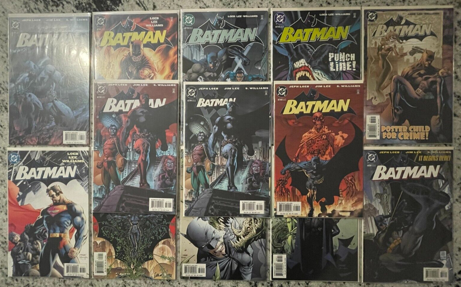 13 Batman DC Comics #608 609 610 611 612 613 614 615 616 617 618 619 619 NM  CM54 | Comic Books - Modern Age, Batman / HipComic