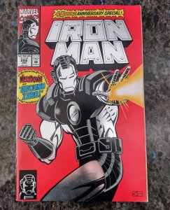 Iron Man #288  VF 8.0 Silver Foil Anniversary Issue Marvel Comics 1993