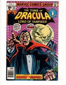 Tomb of Dracula #55 (1977) Wolfman & Colan Classic Horror  / ID#099