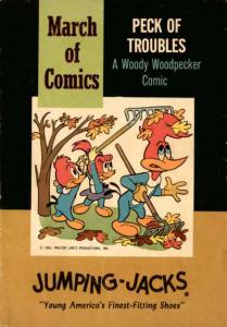 Peck of Troubles : A Woody Woodpecker Comic