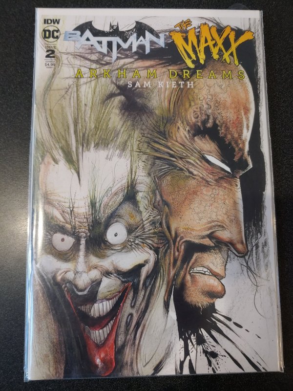 Batman The Maxx #2B Kieth Villain Variant NM