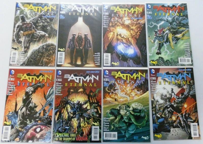 Batman And Robin Lot, Set:#1-13 + 22-39, Annual:#1-3, 34 Diff 8.0/VF (2011-2015)