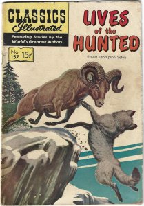 Classics Illustrated #157 (1960)