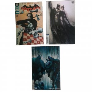 Batman #48 #49 #50 Set Artgerm Jim Lee Covers Joker Catwoman Tom King 2018