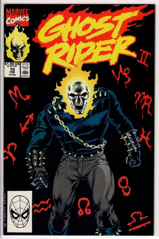 Ghost Rider #10 (1991) 9.2 NM-