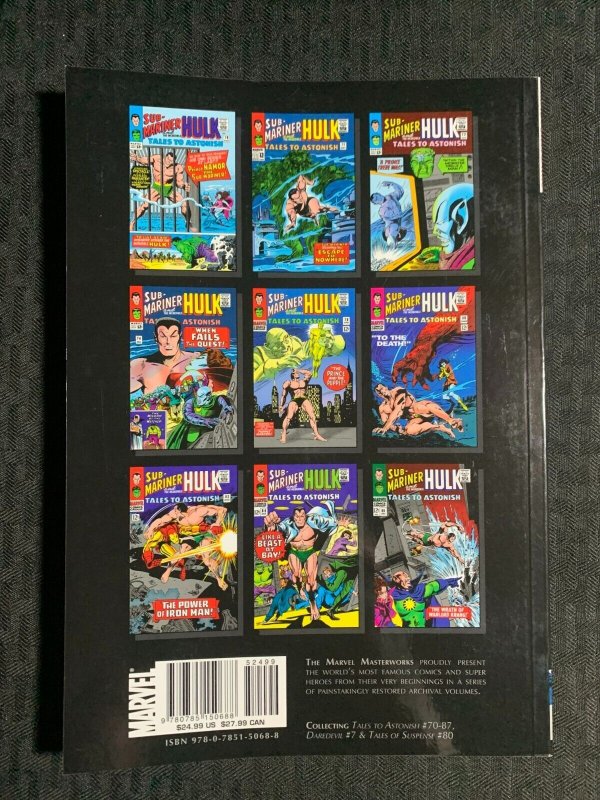 2011 SUB-MARINER Marvel Masterworks 1 Gene Colan SC TPB VF 8.0 1st Marvel Comics