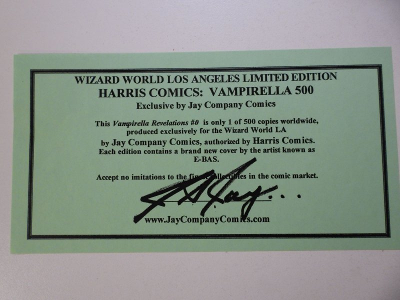 Vampirella Revelations #0 (2001) VF- Condition