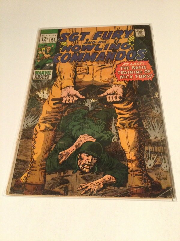 Sgt. Fury and his Howling Commandos 62 Gd Good 2.0 DC Comics