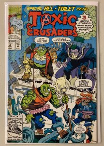 Toxic Crusaders #4 Special all-toilet issue Marvel 6.0 FN (1992)
