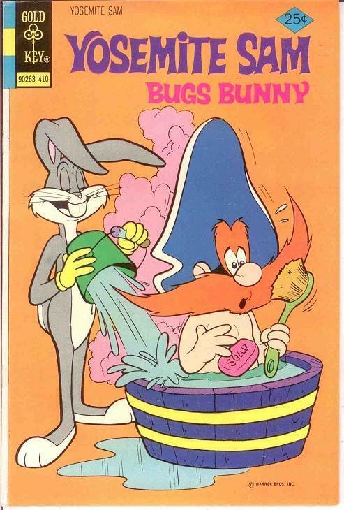 YOSEMITE SAM & BUGS BUNNY 24 VF-NM Oct. 1974 COMICS BOOK
