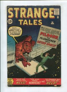 STRANGE TALES #94 (6.0) *FISHERMAN* PILDORR THE PLUNDERER 1962