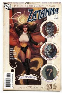 Zatanna #2-2010 cool cover-DC comic book