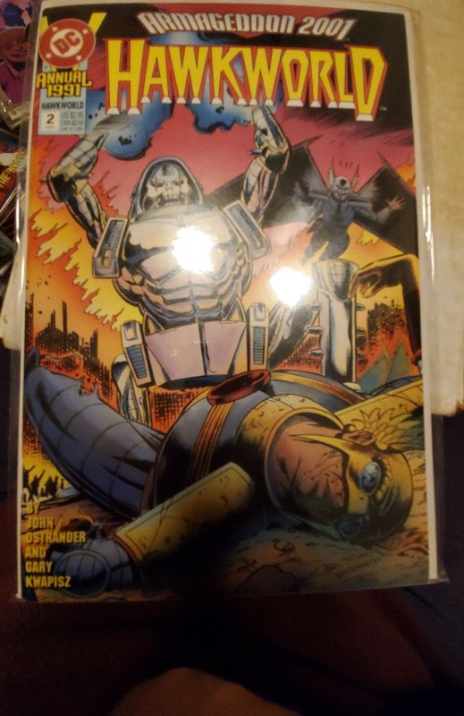 Hawkworld Annual #2 (1991) Hawkman 