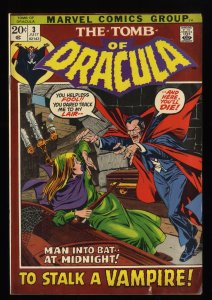 Tomb Of Dracula #3 FN- 5.5 1st Rachel Van Helsing and Inspector Chelm!