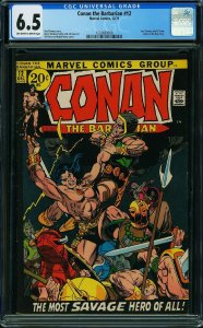 Conan the Barbarian #12 (1971) CGC 6.5 FN+