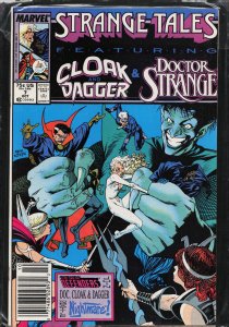Strange Tales #7 Newsstand Edition (1987) Cloak and Dagger