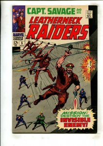 CAPTAIN SAVAGE AND HIS LEATHERNECK RAIDERS #5 (8.0) 1968