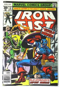 Iron Fist (1975 series)  #12, Fine+ (Actual scan)