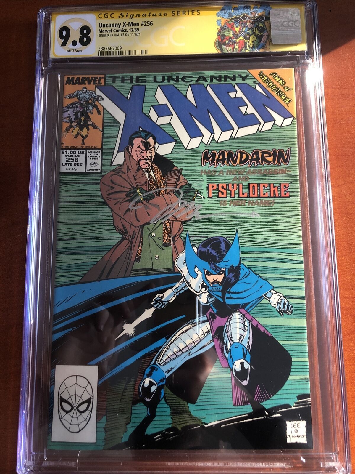 Uncanny X-Men #256 (1989) (CGC SS 9.8) Signed By Jim Lee!! | Comic Books -  Copper Age, Marvel, Uncanny X-Men, Superhero