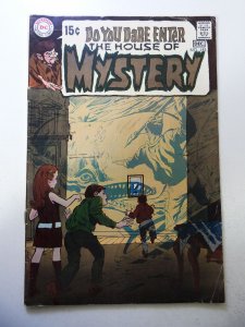 House of Mystery #183 (1969) VG Condition centerfold detached at 1 staple