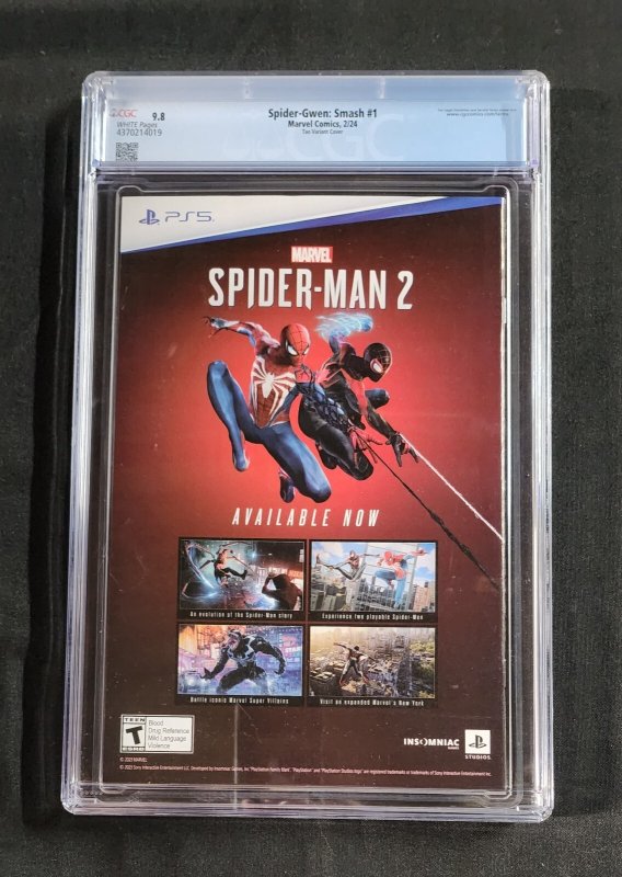 Spider-Gwen: Smash #1 - Ivan Tao Variant (CGC 9.8) 2024