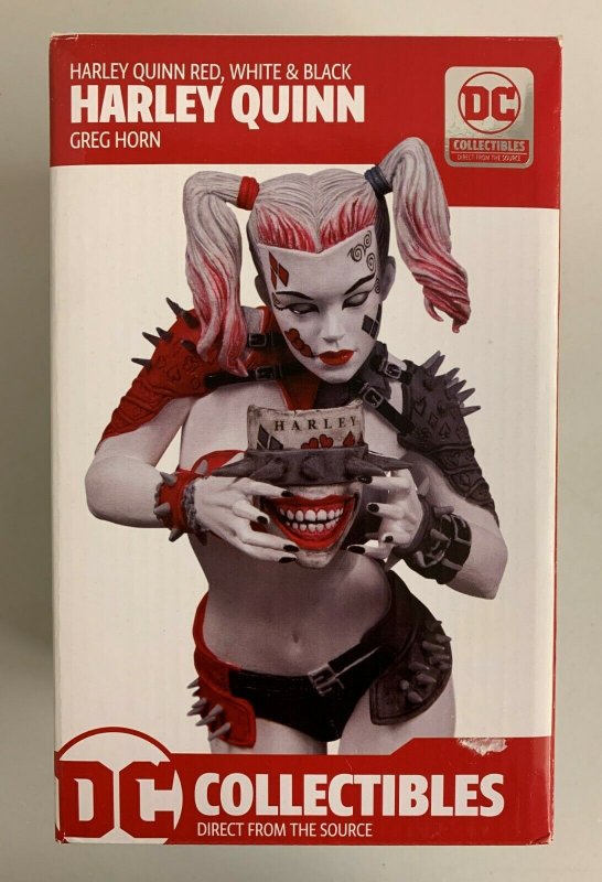 DC Collectibles Harley Quinn Red White & Black Greg Horn Statue