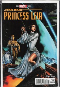 Princess Leia #1 Hastings Exclusive Mico Suayan Variant (2015) Star Wars