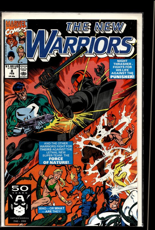 The New Warriors #8 (1991) New Warriors