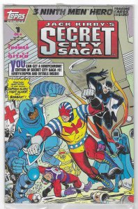 Jack Kirby's Secret City Saga #1 (1993)  Sealed w/ Trading Cards