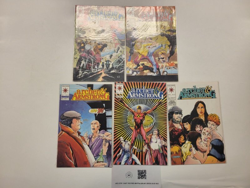 5 Archer & Armstrong Valiant Comic Books #11 12 13 14 15 1 LP4