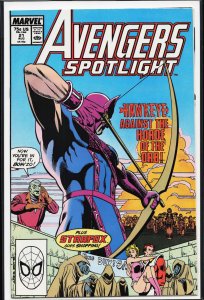 Avengers Spotlight #21 (1989) Starfox