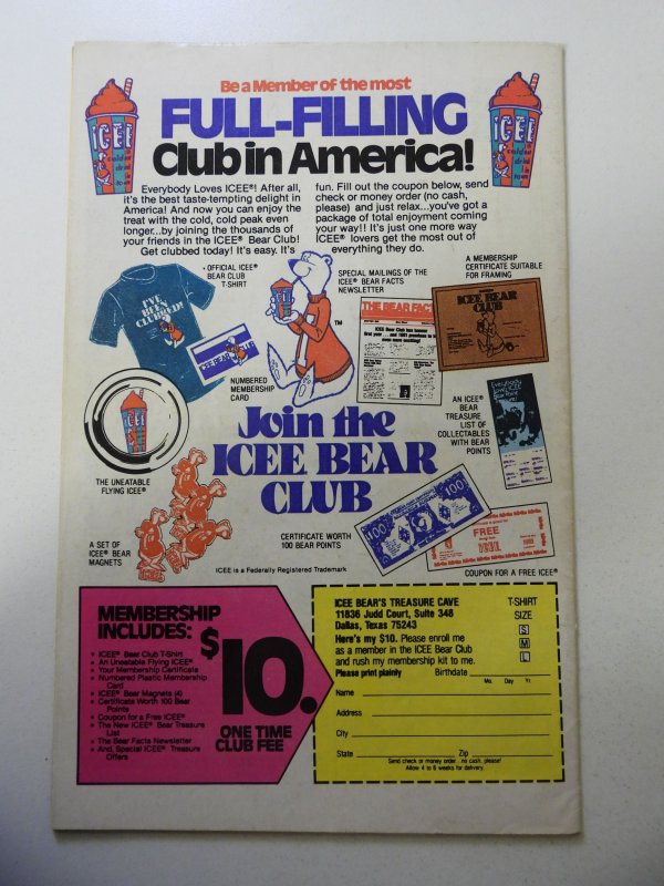 All-Star Squadron #1 VG+ Condition moisture stain fc