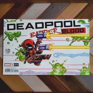 DEADPOOL: Badder Blood #1 NM (Marvel 2023) 1st Shatterstorm! Skottie Young Cover