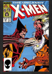 X-Men #222 VF/NM 9.0 Wolverine Vs. Sabretooth! Marvel Comics