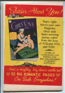 GIRLS' ROMANCES #6 1950-DC-PHOTO COVER-INCREDIBLE GOLDEN AGE ART-vg 