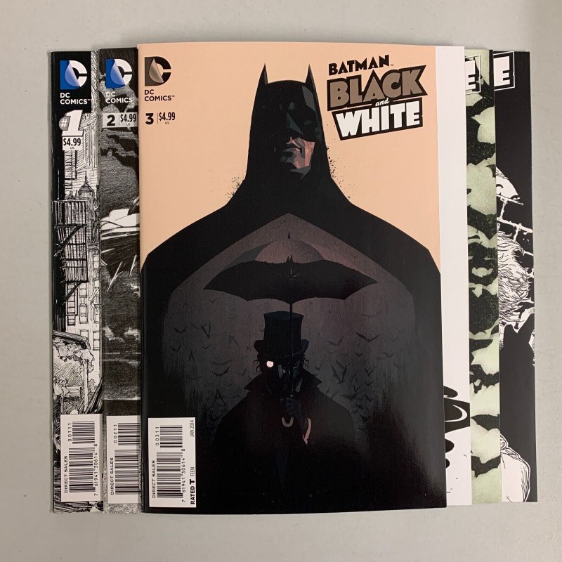 Batman Black & White #1-6 Set (DC 2013) 1 2 3 4 5 6 Chip Kidd (9.0+) 