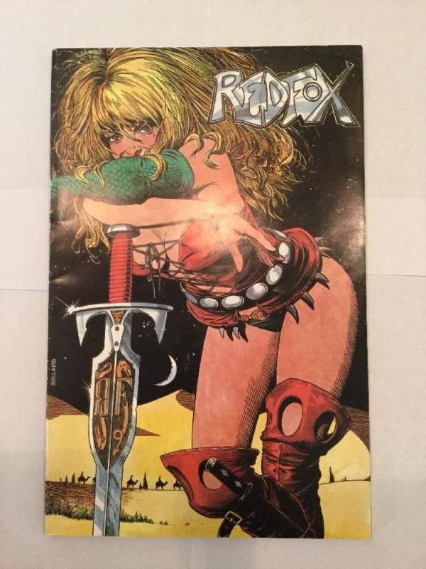 Redfox  Silver Letter 1st First Print Tpb Book 1 Vf 