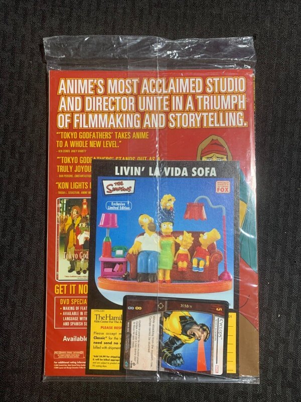 2004 WIZARD Magazine #151 SEALED Wolverine Cover #2 w/ Cyclops Card Insert