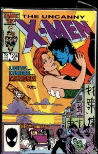 The Uncanny X-Men #204 (1986) X-Men