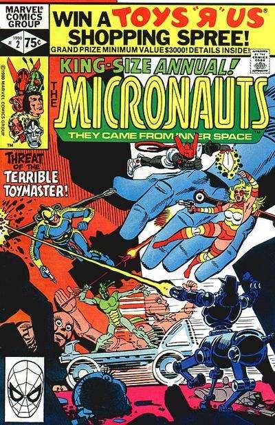 Micronauts (1979 series) Annual #2, Fine- (Stock photo)