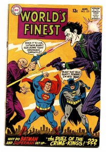 WORLDS FINEST #177 1968-Joker vs. Lex Luthor-BATMAN-SUPERMAN