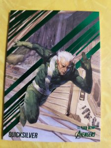 2022 Fleer Ultra Avengers Green #55 Quicksilver