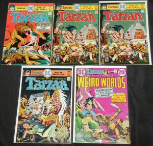 DC Bronze Age TARZAN 44  Mid-High Grade Comic Lot FN-NM many Joe Kubert art