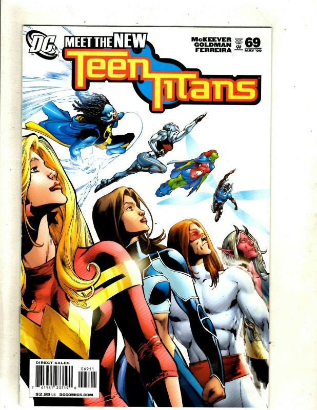 13 Teen Titans DC Comics 63 64(2) 65 66 67 68 69 71 72 Files 1 Annual 1 1 J383