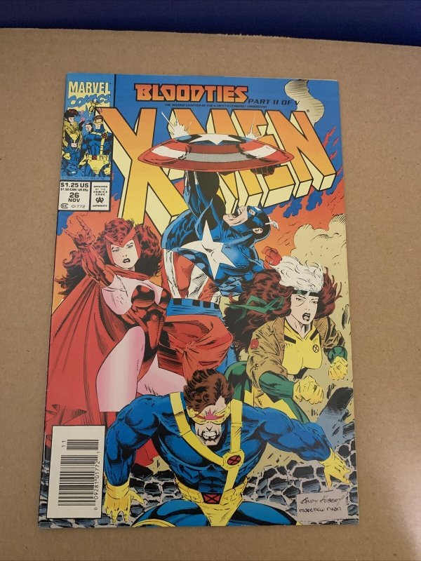 1993 Marvel Comics: Bloodties X-MEN | Nov. 26 | Bagged & Boarded 