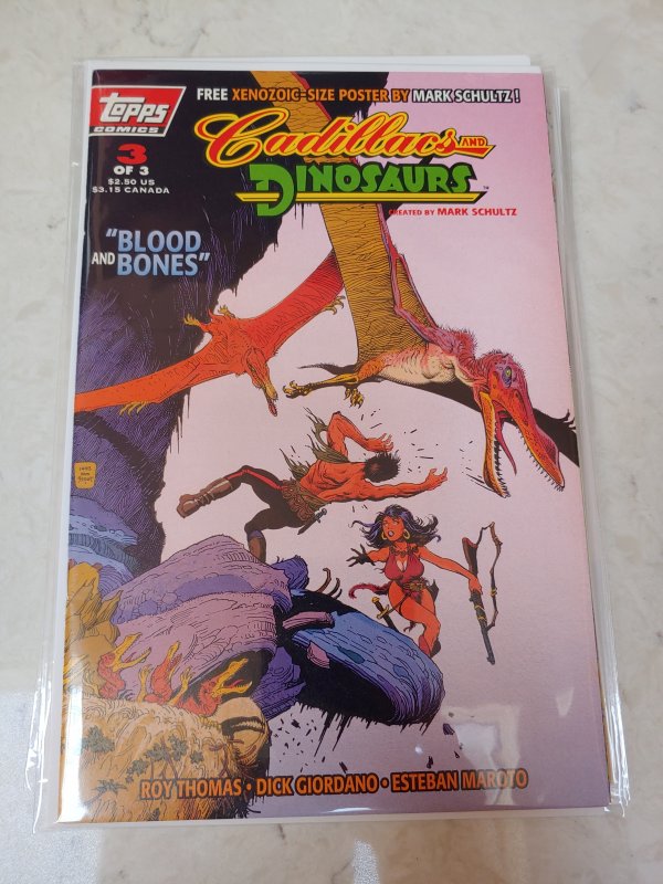 Cadillacs And Dinosaurs 3 1994 Comic Books Modern Age Topps Hipcomic 7704