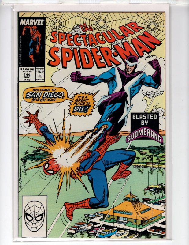 The Spectacular Spider-Man #144 (1988)  / NSC•NCA11