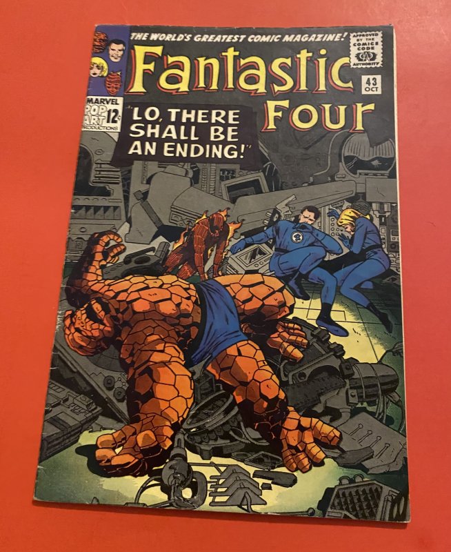 Fantastic Four #43 (1965) there shall be an ending