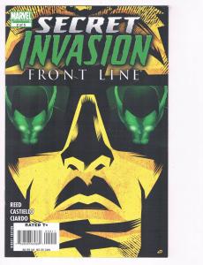 Secret Invasion Front Line # 2 VF Marvel Comic Book Limited Series Avengers S80