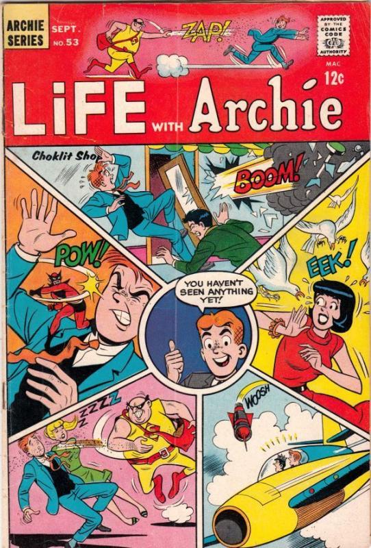 Life with Archie 55 strict VG+  4.5   ~~pay 1st shipping fee    more@Kermitspad!